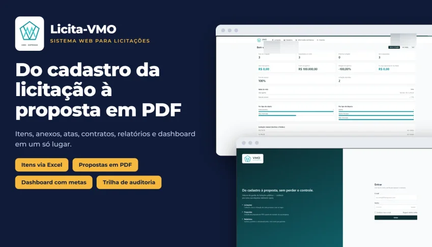 Sistema de Gestão de Licitações Públicas