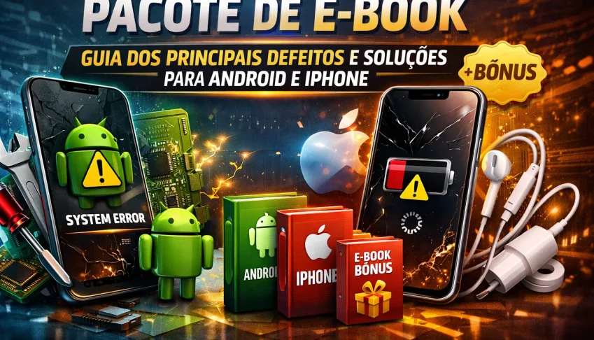 Pack Guia dos Principais defeitos e Soluções em Smartphone