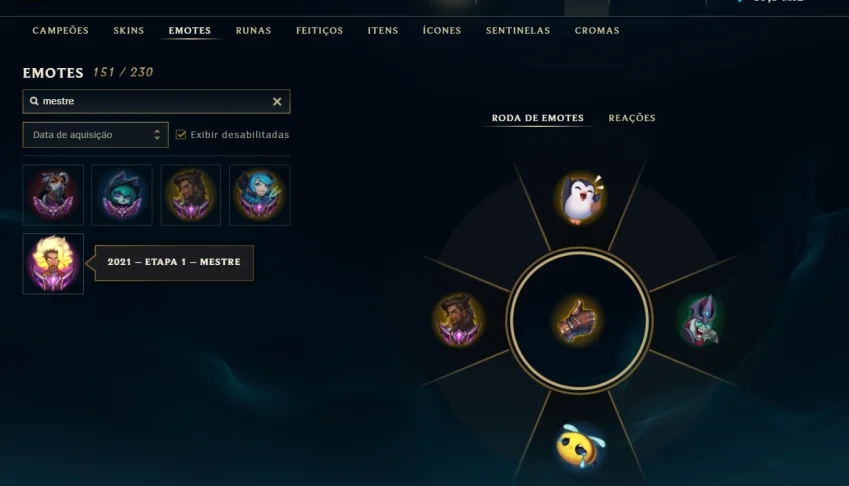 conta league of legends D3 2013 peak elo 665lp(2022)