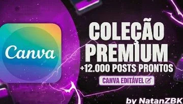 12.000 POSTS PRONTOS ( Canva) (100% Editaveis)