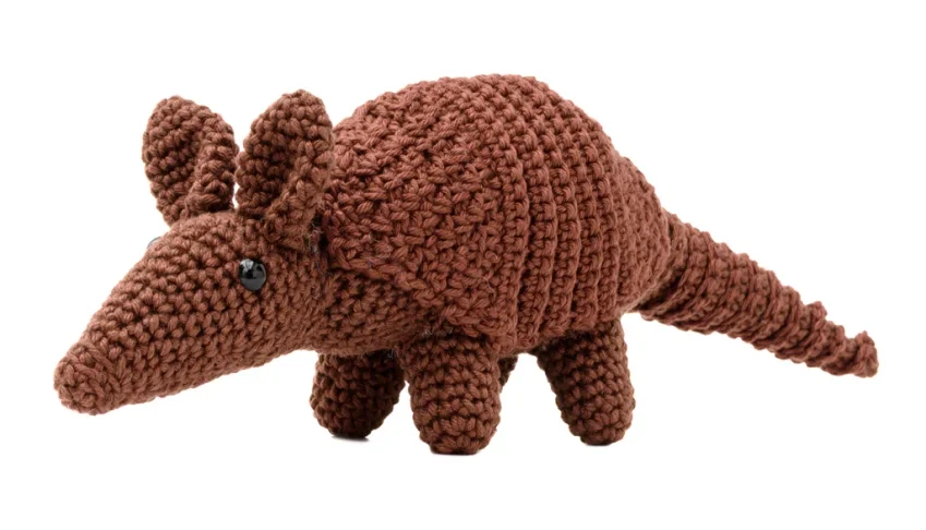 Tatu Amigurumi Crochê
