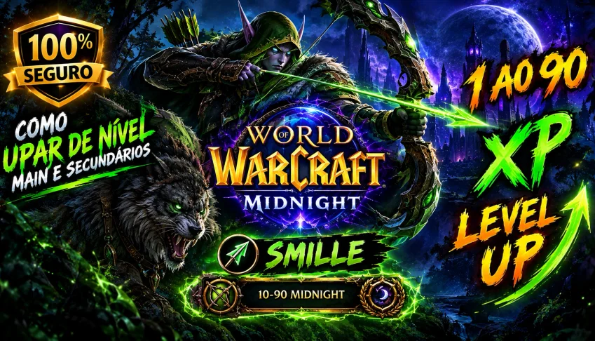WoW Midnight Level Up 1-90