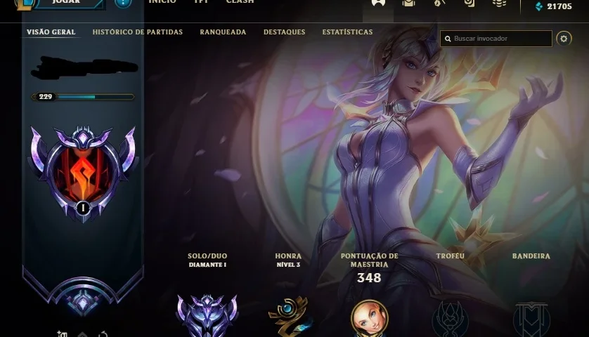 CONTA LOL D1 TODOS OS CHAMPS 249 SKINS