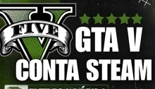 Conta Steam Com Gta V Instalavel | Original | Mais Barato