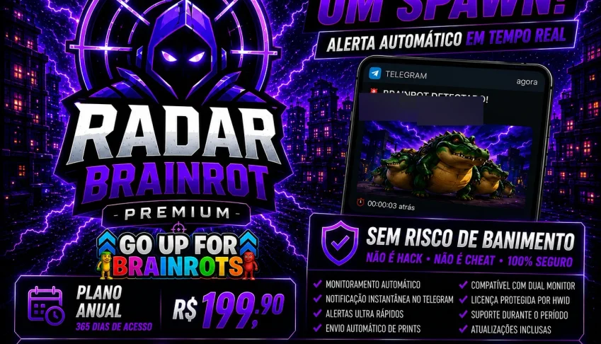 Radar Brainrot | GOUP Fortnite | Tempo Real - Anual