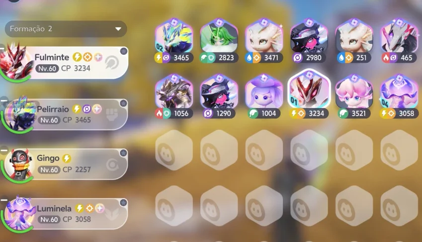 Conta aniimo lv 60