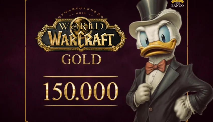 Gold WoW Retail 150k Entrega em Todos os Servers WoW Gold