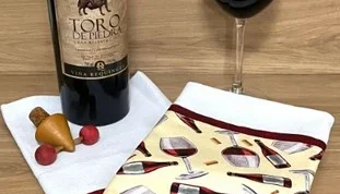 Pano de Prato Artesanal Vinho