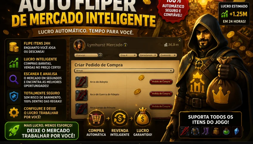 Albion Mkt Elite - Fliper de Mercado Automatico Inteligente
