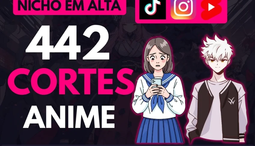 Pack 442 Cortes de Animes - Edits Vídeos Virais Reels Tiktok