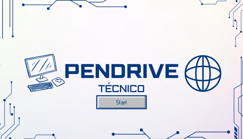 Pendrive Técnico Iso. + Programas Pós Formatação