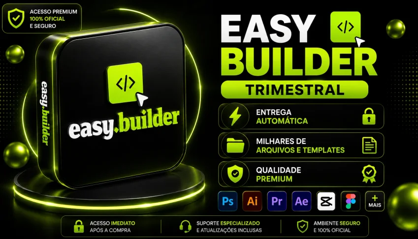 🚀 Easy Builder Trimestral | +600 Templates Elementor 📁