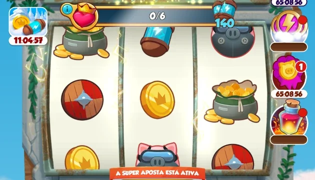 Conta coin master vila 304, mais de 500 bi de moedas barbada