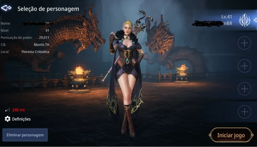 Conta Mir Lvl 41