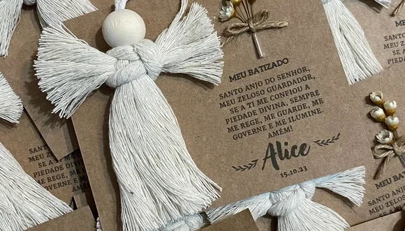 Lembrancinha de Batizado Personalizada