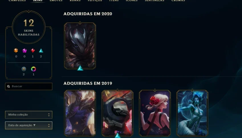CONTA LEAGUE OF LEGENDS - SEASON 6 - LVL 48 - PRATA I