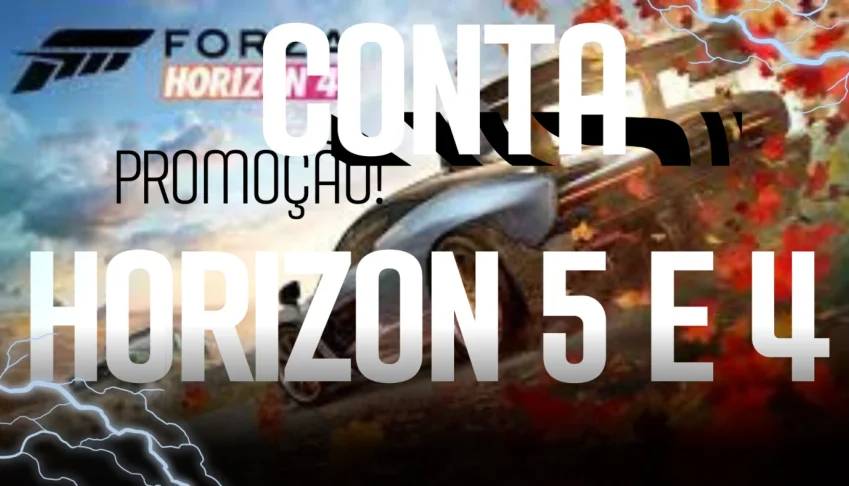 🏁 Forza Horizon 4 & 5 💎 Conta Compartilhada Vip 💥 Promoçã