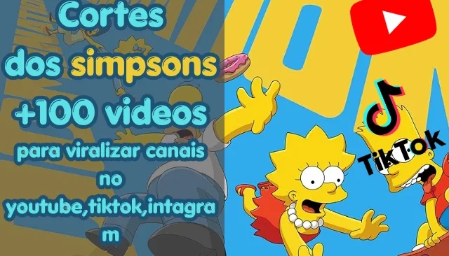 🔥 +100 cortes dos Simpsons Melhores momentos Rede Sociais🔥