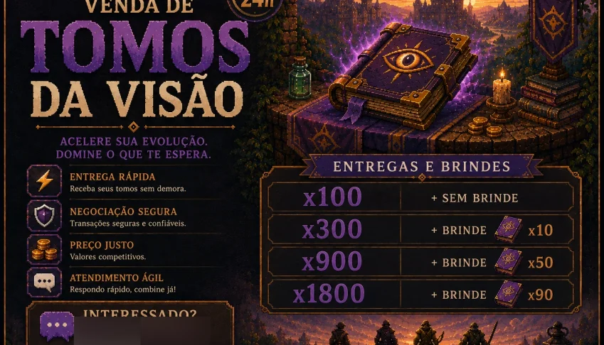 Tomos Da Visão | X100 | Fácil entrega | Américas