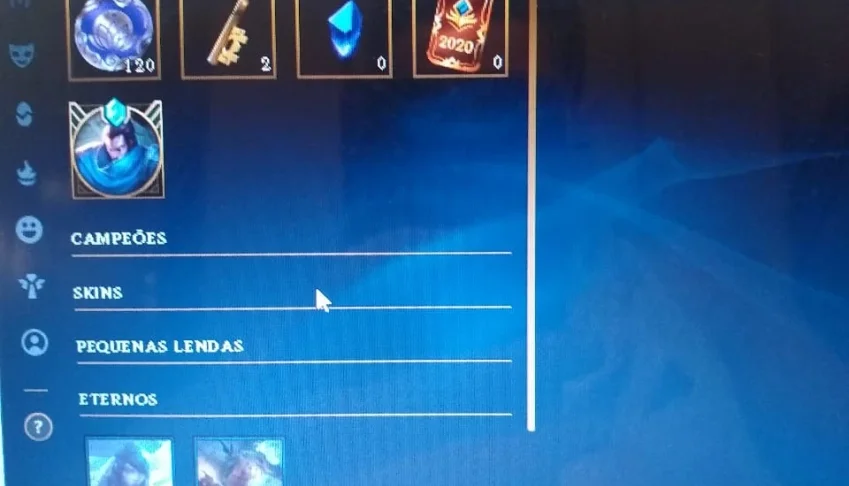 Conta League Of Legend, recente, mmr alto