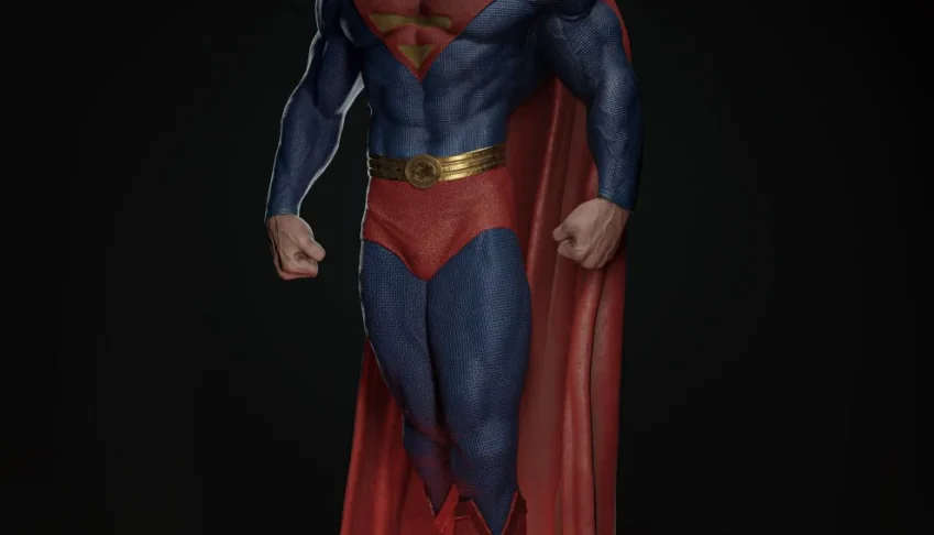 Superman 2024 Stl 3D Black