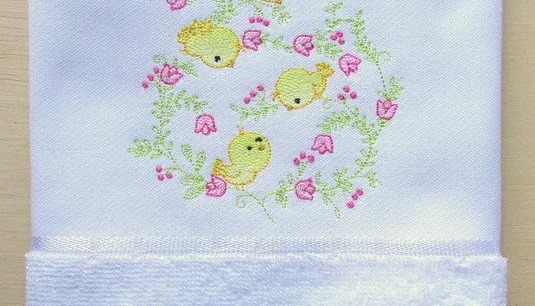 Toalha Infantil ou de Boca Personalizada 35 × 45 cm