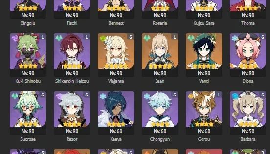 Conta AR 59 com 16 personagens 5 estrelas [Preço Negociável]