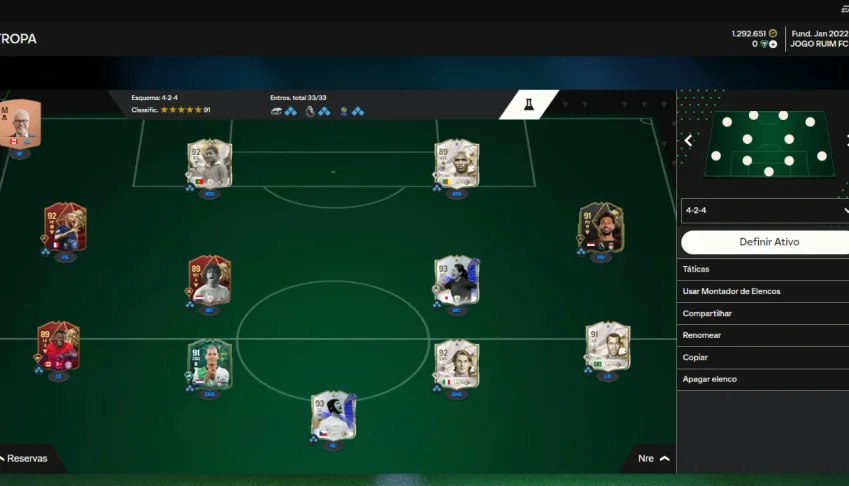 Conta Ea Fc 24, Ut Time  19Milhoes + 1Kk E 300K, + Mbappe