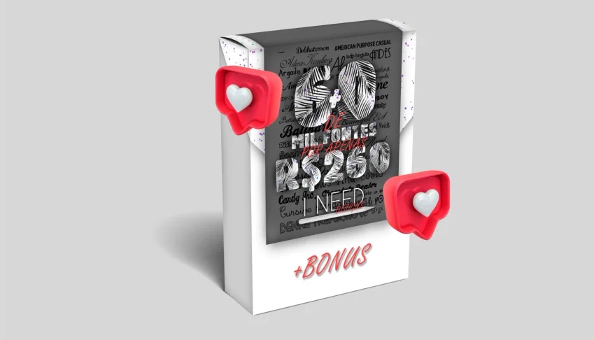 Pack com +60000 fonts [Ordem Alfabética e Separadas]