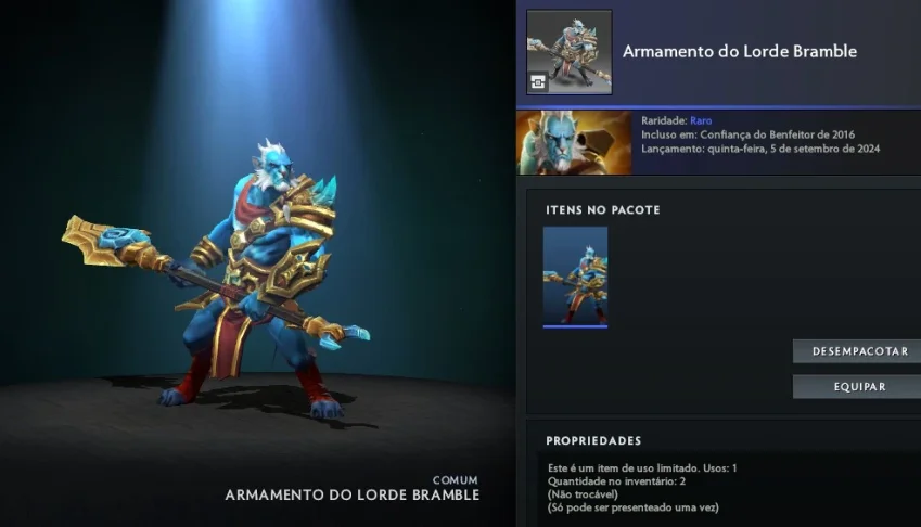 Armamentos do Lorde Bramble