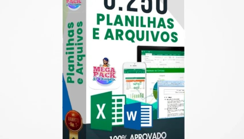 6.250 Planilhas e Arquivos - ENVIO IMEDIATO