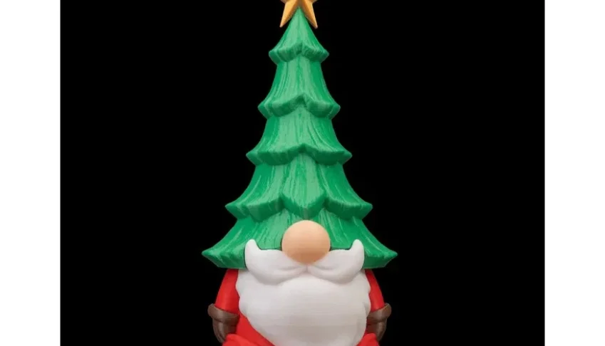 Papai Noel Decorativo em Impressão 3D