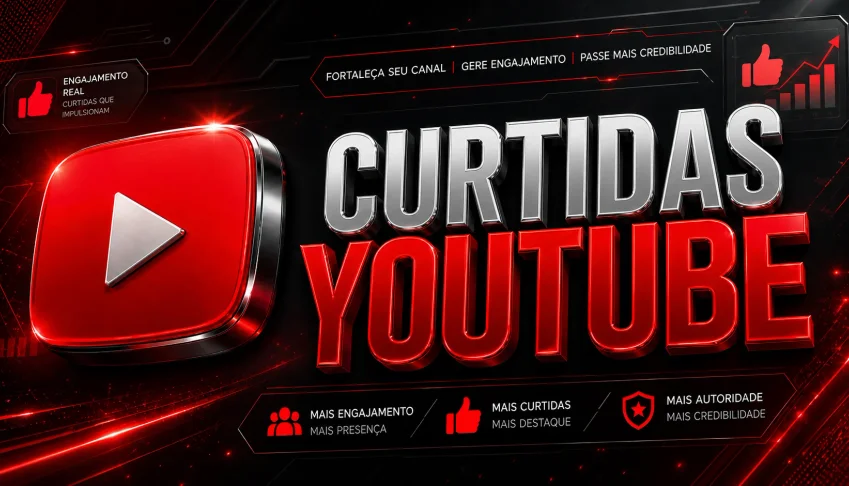 Curtidas Youtube [Entrega Rápida|Menor Preço!]
