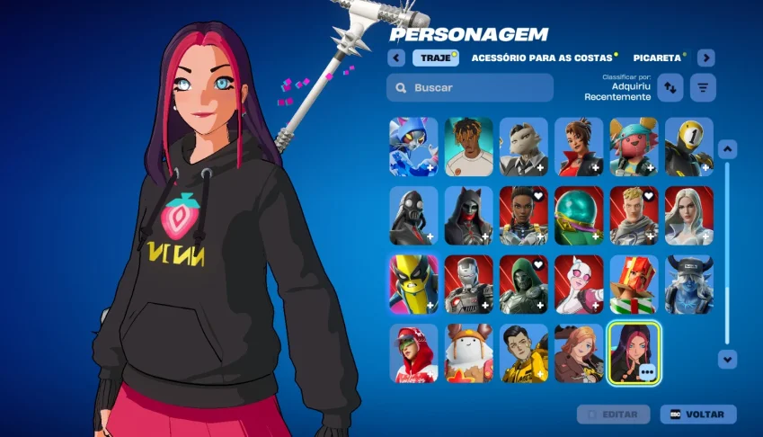 Conta Fortnite | 87 Skins | Golden Gear Midas | Entrega auto