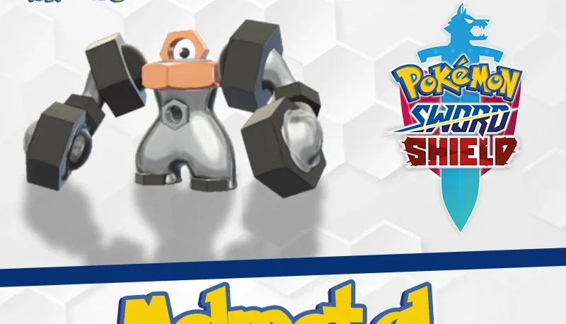 Melmetal Shiny - Pokémon Let's GO Pikachu Eevee Sword Shield