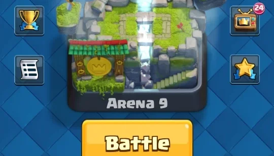 Conta Clash Royale - Nivel 10 - Arena Lendária