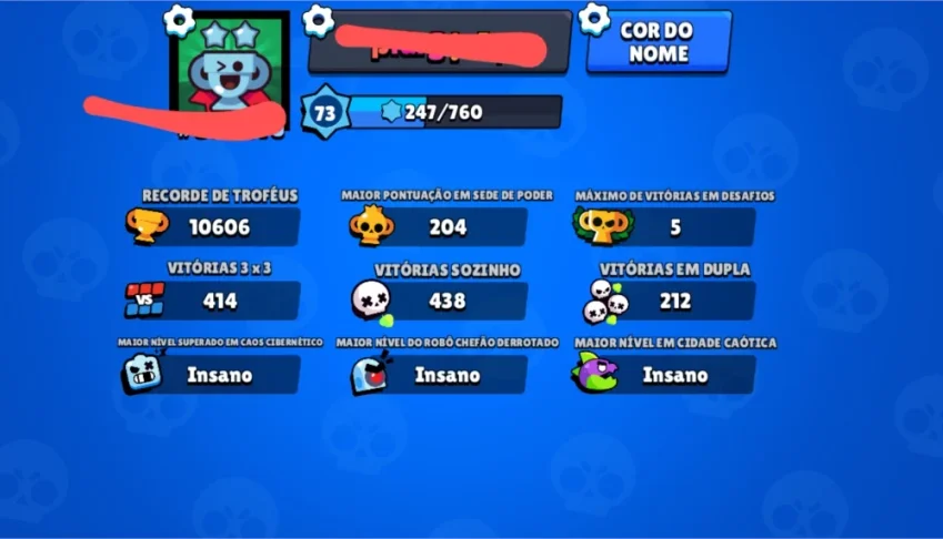 Conta de coc, clash royale e brawl stars