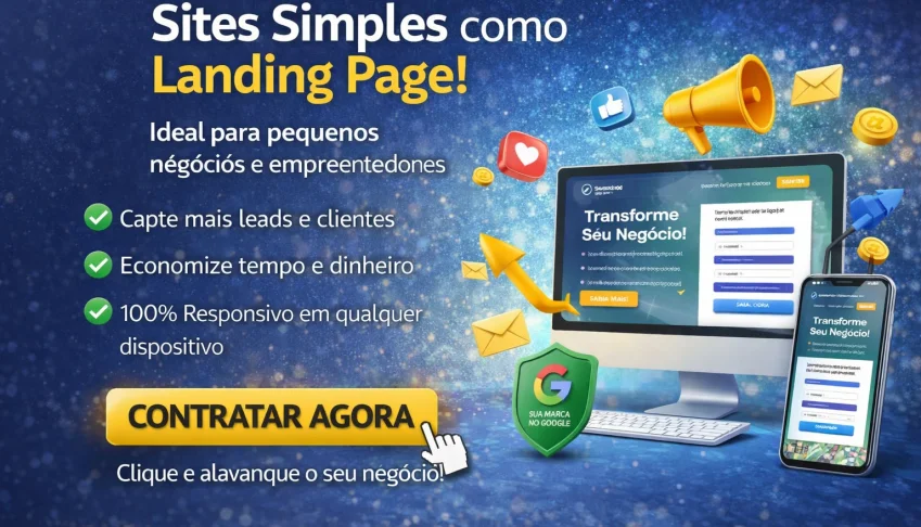 Landing Page Profissional para Alavancar Seu Negócio