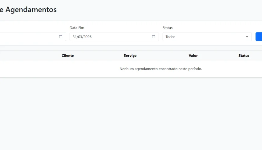 Script PHP Sistema de Agendamento Online