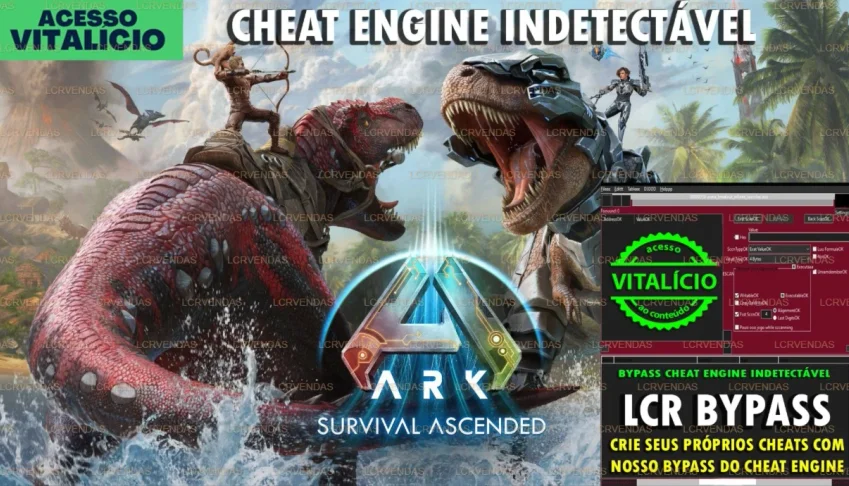 Cheat Engine Indetectado Para ARK Survival Ascended 2026