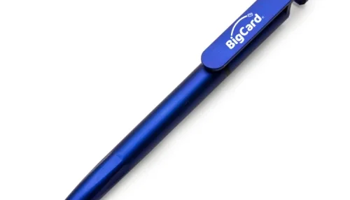 Caneta Plástica Touch com Suporte 00708