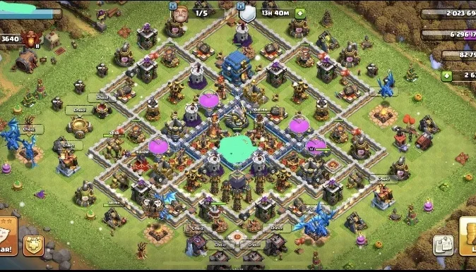 Clash of Clans cv 12 precinho