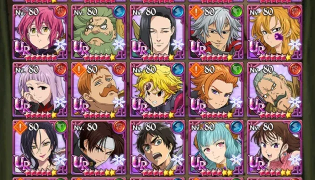 Conta The Seven Deadly sins grand cross Mael 