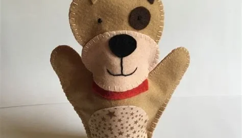 Fantoche de Feltro Artesanal