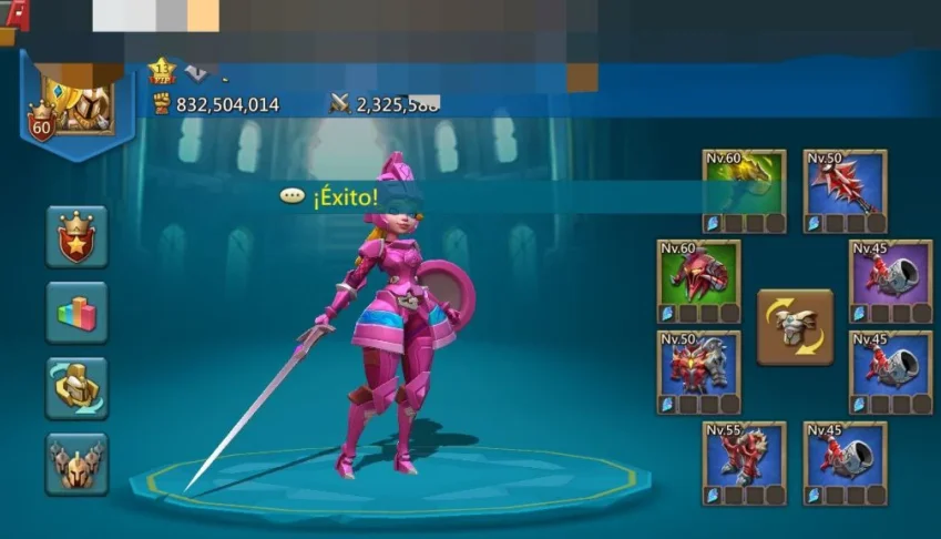 Lords Mobile, 1 Owner, 832 Million Account