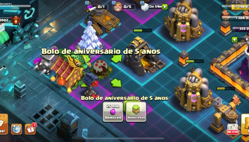 Acount Clash of Clans 8 years Old cv17 semi full