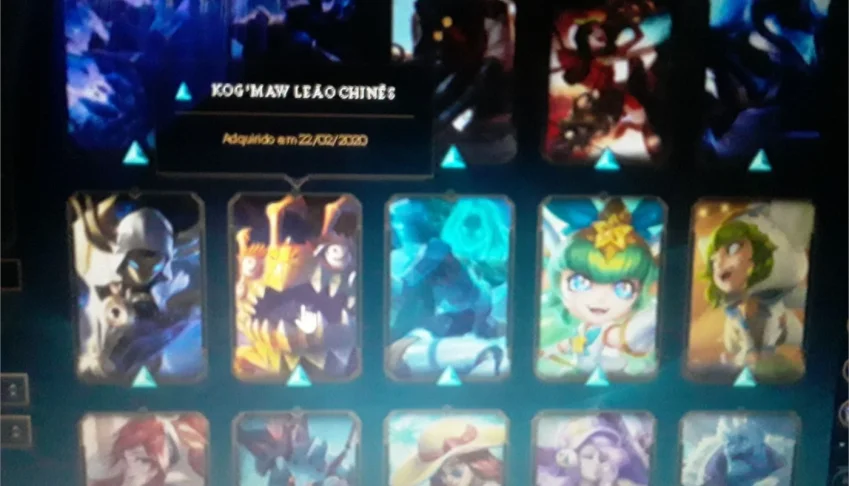 Conta LOL 188 SKINS SÓ QUALIDADE