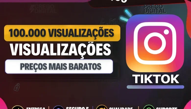 100MIL VISUALIZAÇÕES PARA REELS DO INSTAGRAM