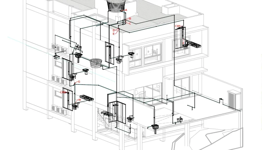 Template Hidrossanitário REVIT + Curso