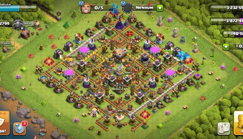 Clash of clans cv11 quase full